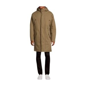 NWT $785 THE KOOPLES Faux Fur Lined Hooded Parka‎ Men's Size Medium